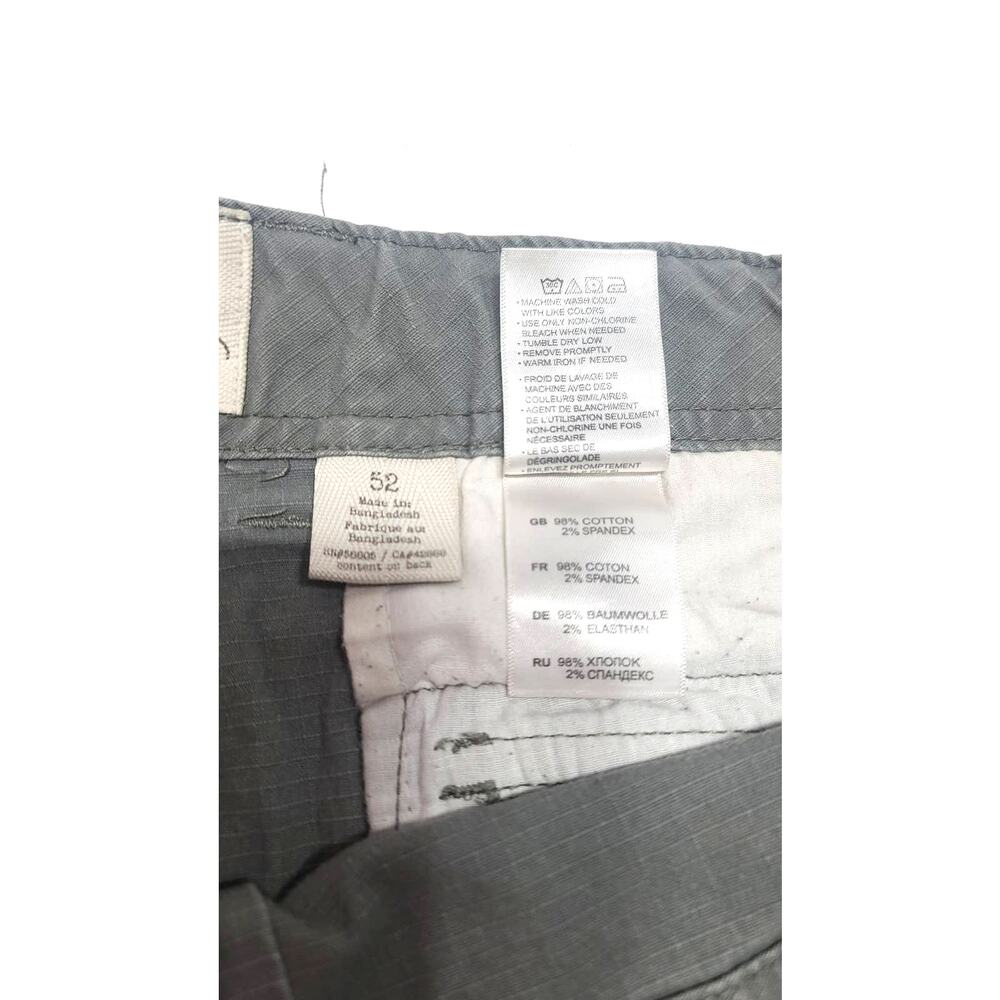 True nation men's cotton cargo shorts size 52 green - Picture 3 of 9